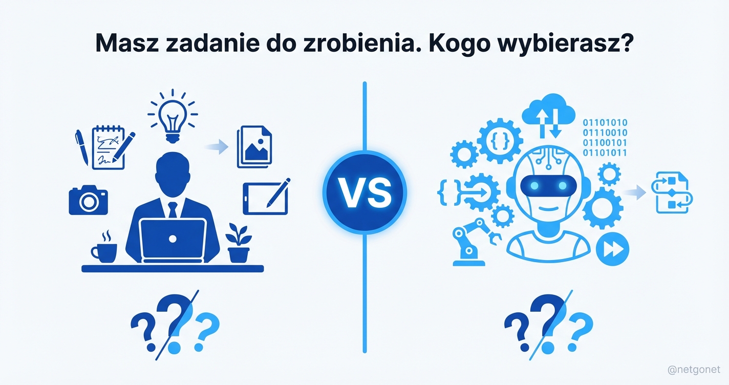 Agent AI vs Freelancer - kogo wybrać?